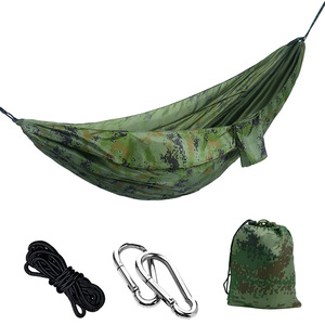 Hamac pliable ultraléger en nylon personnalisé avec logo Yiwu, équipement de camping portable pour la randonnée et les aventures en camping - Product Image 5