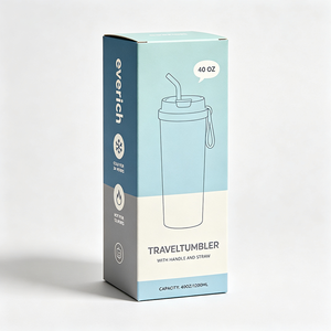 Boîte d'emballage en papier pour tasse à bière personnalisée de qualité supérieure, impression offset, production en 72h, boîte d'expédition en carton imperméable - Product Image 3