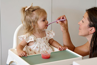 Vente en gros de nouveaux sets de table personnalisés en silicone pour bébés et enfants pour table à manger et chaises hautes