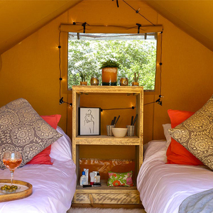 Carpa de Glamping de Lujo - <span class=keywords><strong>Venus</strong></span> Safari Lodge, Chalet de Jardín, Casa de Madera Prefabricada para 2 Personas, PVC de Doble Capa Impermeable - Product Image 6
