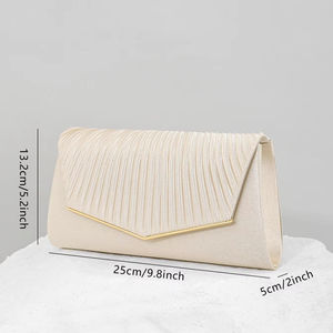 Bolso de Noche Elegante para Mujer, Diseño de Sobre con Lentejuelas, Fabricación de Fábrica - Product Image 3