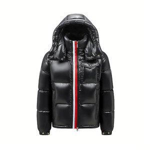 Áo khoác mùa đông nam cao cấp thiết kế sang trọng, mũ trùm đầu có thể tháo rời, chống thấm nước, 90% lông vũ, dày dặn, khóa kéo - Product Image 1