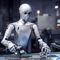 Robot humanoïde grandeur nature pour la recherche en IA embarquée, manipulation et développement agiles H2+