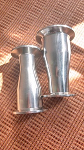 2 "Ống OD 3A ISO SMS thép không gỉ giả mạo phụ kiện đường ống 304 316 vệ sinh phù hợp tri-kẹp Hàn loại giảm Đồng Tâm - Product Image 3