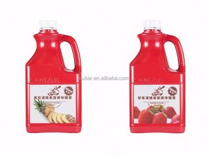 Fournisseur en gros de sirop de saveur modulée par la rosée en sucre épais série bouteille de base de boisson concentrée pour mélange de cocktail de thé à bulles - Product Image 5