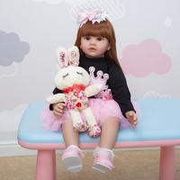 Muñeca Bebé Reborn de Silicona Realista de 24 Pulgadas (60 cm)