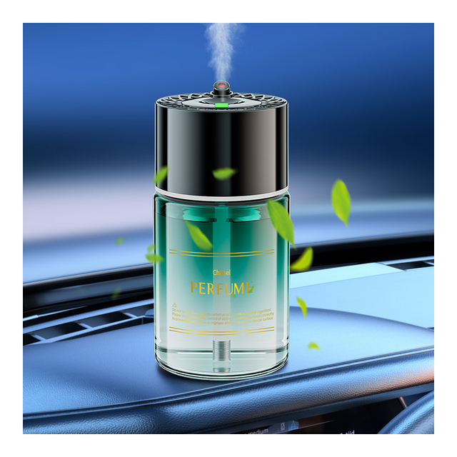 Electric USB Rechargeable Ultrasonic Humidifier Air Freshener Diffuser Waterless Portable LED Light 1 Year for Car Outdoor Hotel