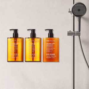 Ensemble d'articles de toilette pour hôtel, parfum d'<span class=keywords><strong>orange</strong></span>, distributeur mural, gel douche, hydrate en douceur la peau, shampoing et revitalisant pour cheveux - Product Image 3