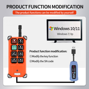 Control remoto industrial inalámbrico de radio grúa resistente a caídas y aplastamientos, <span class=keywords><strong>todo</strong></span> para su uso - Product Image 6