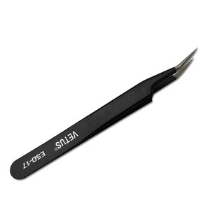 Allesd แหนบสแตนเลสป้องกันไฟฟ้าสถิตย์น้ำหนักเบาสำหรับพื้นที่ปลอดภัย - Product Image 4