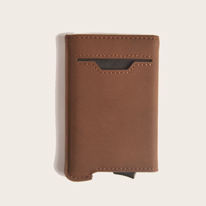 Portefeuille porte-cartes RFID en cuir véritable <span class=keywords><strong>Boman</strong></span> personnalisé en gros - Product Image 1