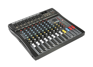 Mixer Audio Professionale a 4 Canali in Metallo con Certificato CE, Console DJ, Amplificatore 100W e Lettore Musicale - Product Image 5