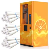 Rouleau de vinyle PVC brillant auto-adhésif éco-solvant résistant à l'eau et aux UV, 50m, amovible, pour autocollants de distributeurs automatiques et mariages
