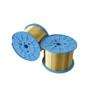 EN 10270 0.3mm brass wire high pressure steel wire braided rubber hose carbon brass coated wire
