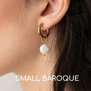 أقراط ذهبية جديدة أقراط متدلية لؤلؤ المياه العذبة مجموعة أقراط لؤلؤ باروك غير منتظمة مجوهرات لؤلؤ للنساء إكسسوارات بيان عصرية - Product Image 6