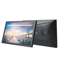 PC Todo en Uno de 18.5 Pulgadas con Pantalla Táctil Capacitiva, Bisel Ultra Delgado, Relación de Aspecto 16:10, para Uso Empresarial, Compatible con Sistemas Android y Windows, DC