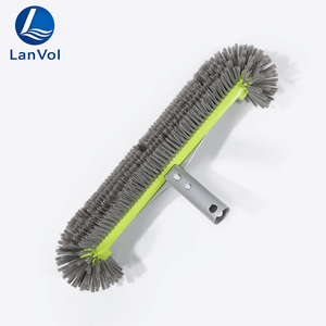 Cepillo para Piscina de Alta Resistencia con Cerdas Fuertes, Ecológico, Portátil, con Cabezal Giratorio de 360 Grados y Respaldo de Aluminio Reforzado - Product Image 5