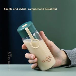 Taza de Agua Portátil Mini para Niñas, Elegante y Moderna, con Infusor de Té, Resistente al Calor, con Correa para Calentar las Manos - Product Image 3