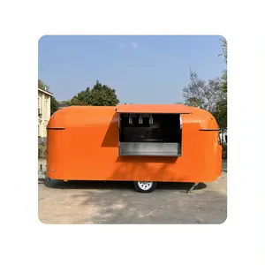 Jiaming Hot Dogs And Coffee Cart Mobile Bar Trailer Gourmet Cart For Sale