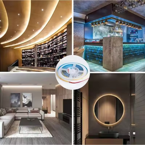 Bande lumineuse LED Cob 320led 5m 24v Rétroéclairage intelligent pour téléviseur Flexible IP65 Classé Dimmable Garantie 5 ans Chaînes lumineuses - Product Image 5