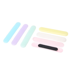 Short Nail <b>File</b> Buffer Storage <b>Box</b> Colorful Nail Tool Salon Manicure Organizer Container Nail Art Display Case Holder Set Kit - Product Image 2