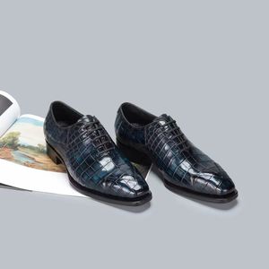 Zapatos de Hombre Elegantes Goodyear Alligator, Zapatos de Estilo Bonito para Hombre, Zapatos Cómodos de Buena Calidad, Zapatos Formales de Fiesta para Hombre - Product Image 6