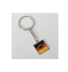 EE. UU. Reino Unido Alemania Francia Italia España Corea Bandera Nacional Llavero Regalo Llavero - Product Image 2