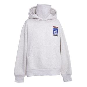 Sudadera con Capucha Gris Sólida Personalizada para Hombre con Serigrafía, Forro Polar de Poliéster/Algodón, Antipilling, Transpirable y de Secado Rápido - Product Image 1
