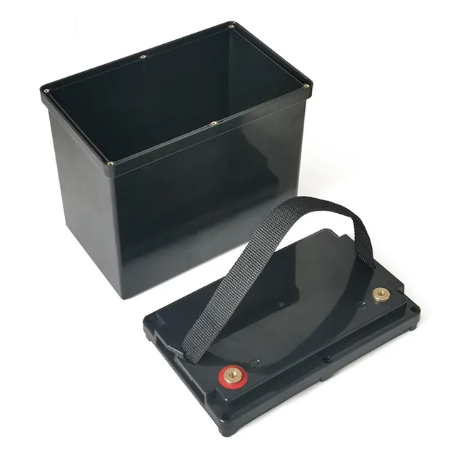 Waterproof 12V 55Ah Lithium Battery Case Screw Type LiFePO4 Battery Solar System Energy Storage 12V 55Ah Battery Empty Box