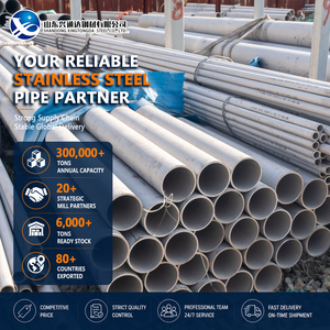 Tubería de Acero Inoxidable Endurecida 321 201 Sin Costura de 60.3mm 3.0mm EN 10216-5 para Construcción - Product Image 1