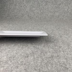 Plato para servir café <span class=keywords><strong>de</strong></span> <span class=keywords><strong>melamina</strong></span> pesada <span class=keywords><strong>de</strong></span> alta calidad rectangular <span class=keywords><strong>de</strong></span> color liso - Product Image 3