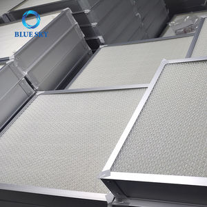 नीले आकाश फिल्टर अनुकूलित आकार h14 u15 लेमिनार प्रवाह वायु हुड चिकित्सा कक्ष hva फ़िल्टर औद्योगिक सफाई - Product Image 4