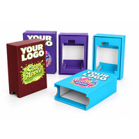 Cartouche vide jetable/AIO personnalisée 1g 2g, boîte à tiroir anti-enfants, cartouche brillante UV, emballage en boîtes de papier tout-en-un