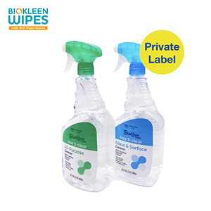 Bio kleen Custom 32 Floz Flaschen glas reinigungs spray Allzweck reinigungs spray