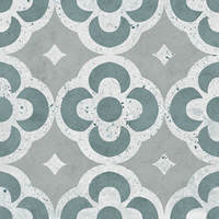 FG4364 Carreaux de sol en mosaïque de terrazzo à motifs en copeaux de marbre véritable, style moderne, 400*400mm, pour intérieurs de galeries d'art et architecture