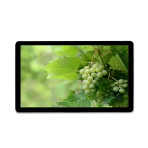 32 "Ultra Large Montage Mural Rectangle Écran Publicitaire Android Wifi Moniteur Pour Restaurant Boisson Supermarché Vente