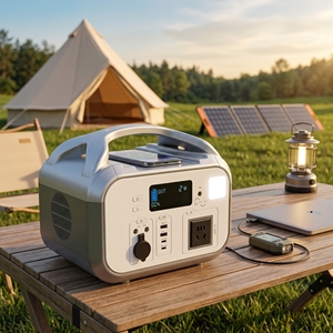 Estación de energía de emergencia CY-HY-600W B1-2 con protección total y protección contra sobrecorriente, paquete de energía solar portátil para áreas remotas sin conexión a la red. - Product Image 6