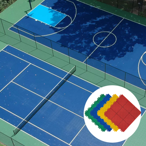 <span class=keywords><strong>Material</strong></span> de PP de alta elasticidad, suelo deportivo entrelazado para interiores, pista de <span class=keywords><strong>tenis</strong></span> y baloncesto, suelo de <span class=keywords><strong>tenis</strong></span> - Product Image 6