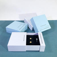 Boîte d'emballage de luxe personnalisée en carton rigide avec tiroir, échantillon gratuit, logo imprimé à chaud et insert en carton pour présentation cadeau
