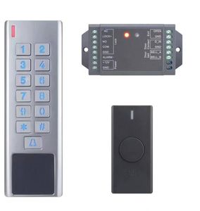 무선 EM 125Khz <span class=keywords><strong>RFID</strong></span> 액세스 제어 카드 리더기 125kHz 무선 액세스 제어 키트