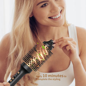 Infrared Bounce Thermal <strong>Brush</strong> Ionic Hot <strong>Brush</strong> With LCD Quick Styling <strong>Brush</strong> - Product Image 6