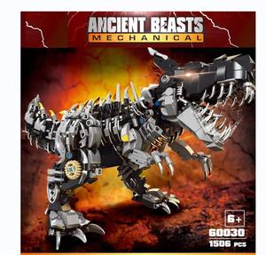 Ensemble de jouets éducatifs <span class=keywords><strong>Jurassic</strong></span> <span class=keywords><strong>World</strong></span> 1056 + blocs de construction de dinosaures en plastique jouets interactifs de construction et d'apprentissage - Product Image 3