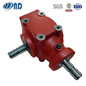 ND marca 540/1000 RPM tractor <span class=keywords><strong>PTO</strong></span> 90 grados ángulo recto dirección caja de cambios cónica para cultivador rotativo