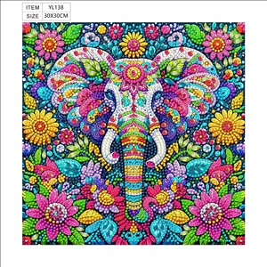 Quadro 5D Diamond Painting Fai da Te con Diamanti Rotondi, Decorazione Murale per Soggiorno e Camera da Letto - Product Image 1