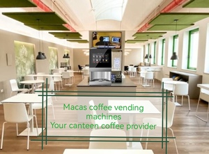 MACAS Máquina de Café Espresso Automática Comercial Nueva con Pantalla Táctil de 15.6 Pulgadas, WIFI, 4G, EVOCA, 2800W, 220VAC, 1 Año de Garantía, MACES4C- - Product Image 4
