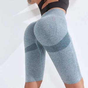 Pantaloncini sportivi sportivi a cinque punti elasticizzati aderenti in vita a vita alta Leggings per Fitness ad asciugatura rapida - Product Image 6