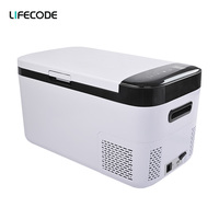 Mini frigoríficos inteligentes del congelador de la buena calidad con 20L 12V 24V y refrigerador portátil del coche del compresor