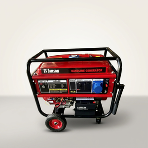 เครื่องกำเนิดไฟฟ้าเบนซิน SS SAMSON 5KVA 5KW เครื่องยนต์ 4 จังหวะ 240V 3600 รอบต่อนาที แบบพกพา พร้อมล้อและมือจับ - Product Image 5