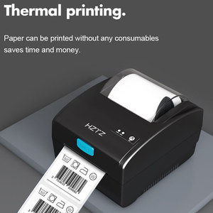 3 inch 2 inch giá <span class=keywords><strong>tag</strong></span> vải không dây cuộn in ấn Máy cắt Sticker tùy chỉnh nhiệt máy in nhãn - Product Image 4