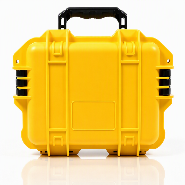 IP67 Hard Plastic PP Watertight Suitcase Carrying Tool Box for Electronics with Pre-cut Foam